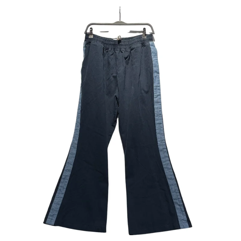 Comfortable Bootcut Jeans for Everyday Wear-Valas/Pants/L/Cotton/NVY/Flare Bowler Pants