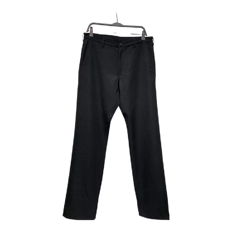 Fashionable Statement Pants for Bold Trends-COMME des GARCONS HOMME PLUS/Straight Pants/L/Wool/BLK/