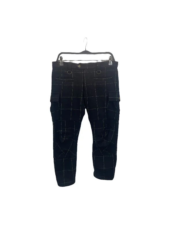 Comfortable Jogger Pants for Active Lifestyles-BLACK MEANS /Pants/3/Wool/NVY/Plaid/RED INTER.