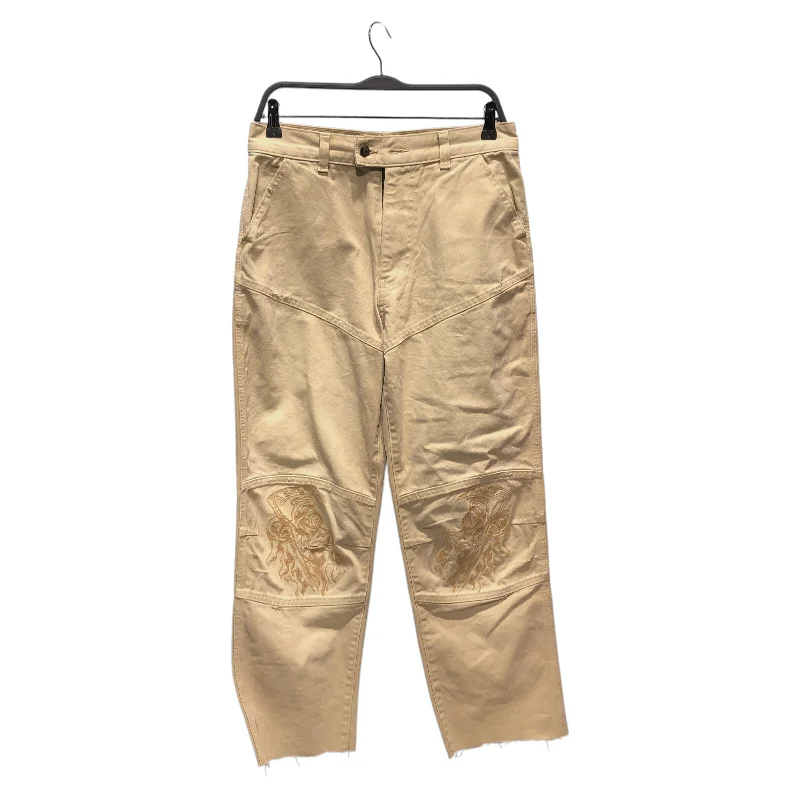 Breathable Linen Pants for Tropical Escapes-WARREN LOTAS/Pants/30/Cotton/YEL/