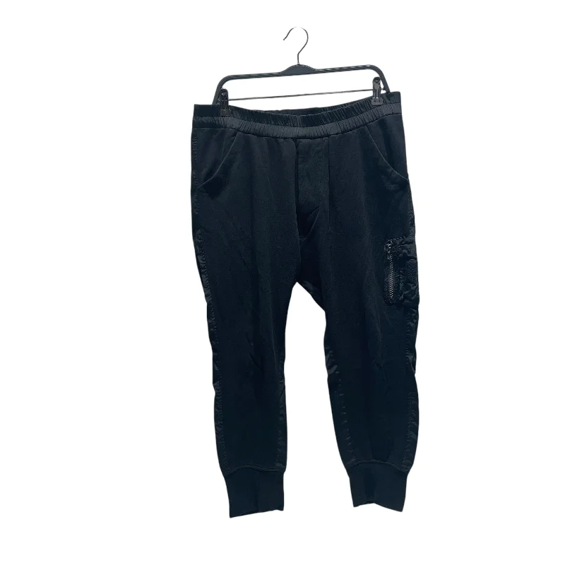 Trendy Plaid Pants for Casual Fashion-Rick Owens/Pants/M/Nylon/BLK/