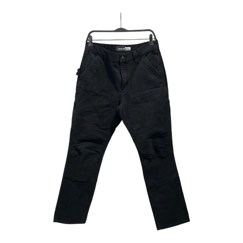 Casual Work Pants for Office Comfort-Carhartt/Straight Pants/34/Cotton/BLK/