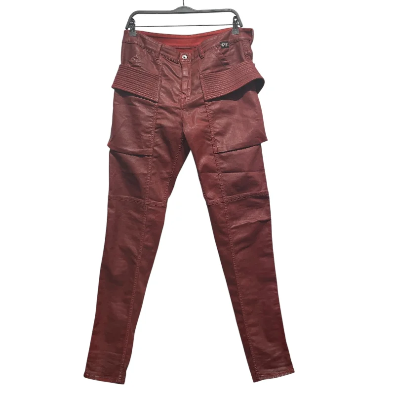 Stylish Cropped Pants for a Modern Look-RICK OWENS DRKSHDW/Pants/33/Cotton/BRD/WAX EASY CREATCH/