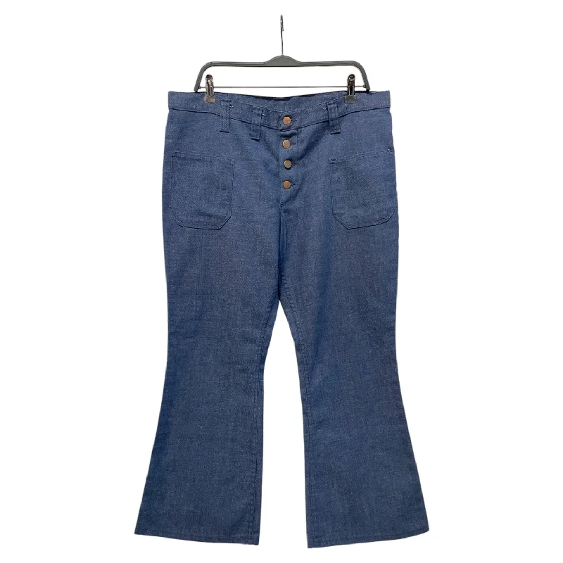 Stretchable Office Pants for Comfort and Style-Vintage/Pants/33/Denim/BLU/WRANGLER FLARE 33X30