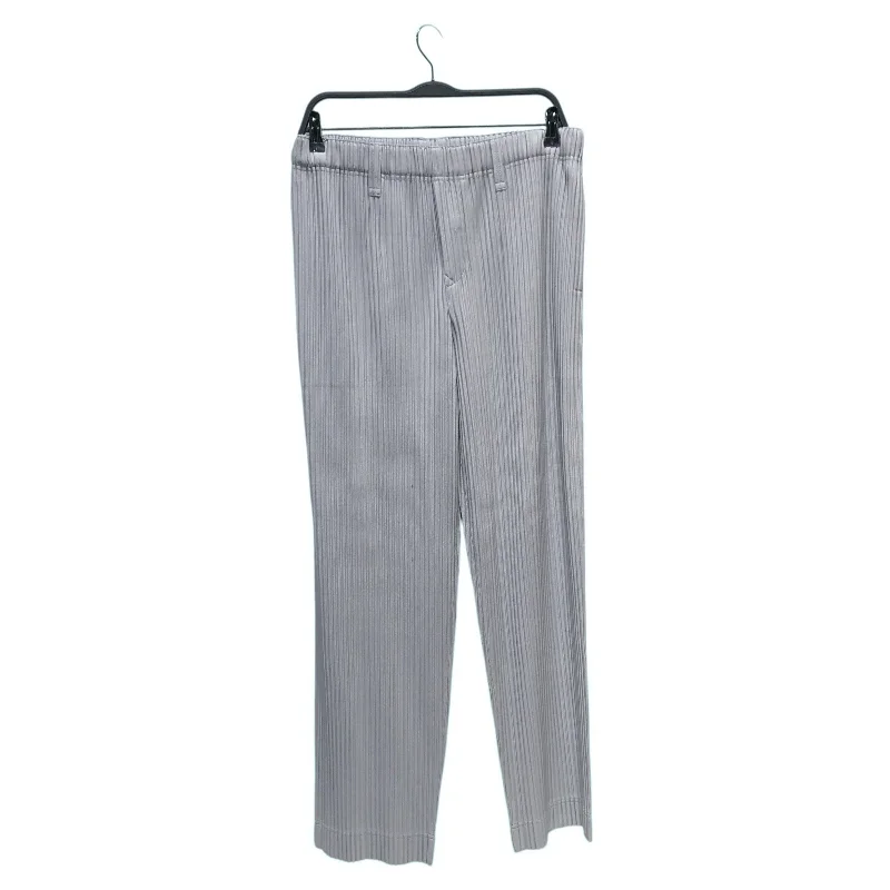 Trendy Patterned Pants for Fun Outfits-HOMME PLISSE ISSEY MIYAKE/Pants/3/Cotton/GRY/