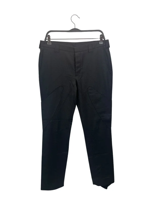 Comfortable Sweatpants for Lounging at Home-JIL SANDER/Straight Pants/46/Cotton/BLK/RN 104642