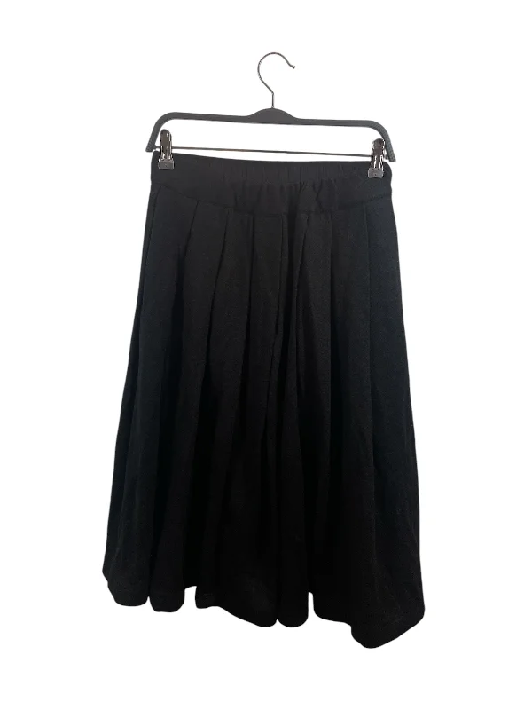 Comfortable Office Pants for Everyday Workwear-COMME des GARCONS/Pants/S/Wool/BLK/SKIRT WOOL