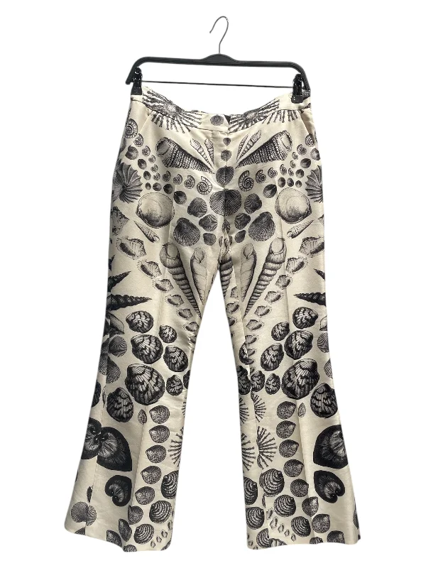 Premium Stretch-Fit Pants for Perfect Fit and Comfort-Alexander McQueen/Pants/40/Cotton/WHT/All Over Print/