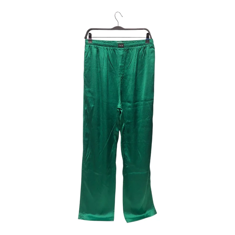 Trendy Wide-Legged Pants for Fashion Forward Looks-BALENCIAGA/Pants/36/Silk/GRN/