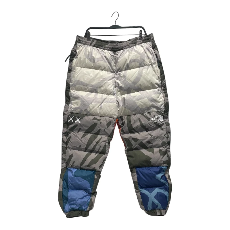 Bold Printed Pants for Unique Fashion-NIKE/KAWS/Pants/XL/Nylon/GRN/Camouflage/