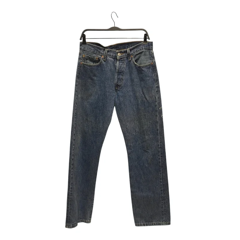 Comfortable Relaxed Fit Pants for Lounging-WARREN LOTAS/Levi's/Pants/30/Denim/BLU/Graphic/DEATH LIFE EYES