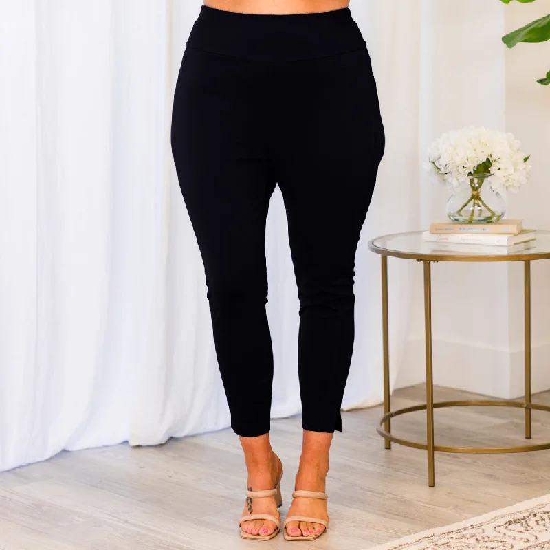 Cozy Sweatpants for Ultimate Comfort-Strut Your Style Pants, Black