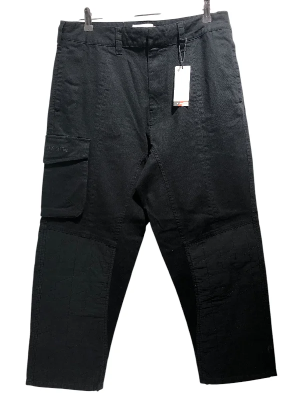 Soft Bamboo Pants for Natural Comfort-HONOR THE GIFT/Pants/32/Cotton/BLK/quilted