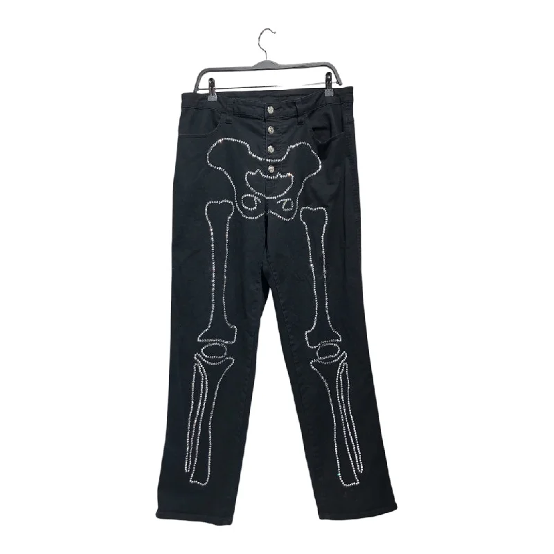 Trendy Utility Pants for Practical Fashion-Salem 7/Skinny Pants/34/Cotton/BLK/Iridescent/