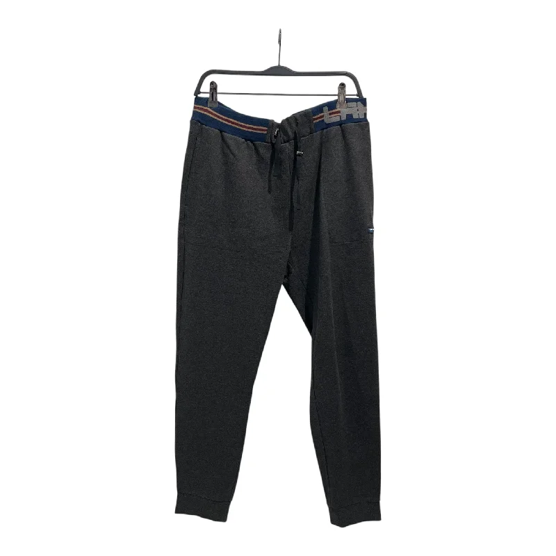 Comfortable Sweatpants for Lounging at Home-LANVIN en Bleu/Pants/Gray/Cotton/