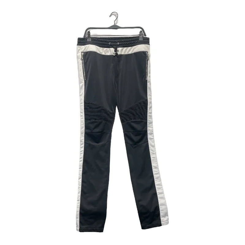 Comfortable Maternity Cargo Pants for Expecting Moms-BALMAIN/Skinny Pants/L/Polyester/BLK/Stripe/WHITE STRIPE JOGGERS