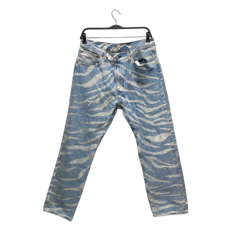 Stylish Cropped Cargo Pants for a Trendy Twist-Levi's/Pants/32/Denim/BLU/Animal Pattern/