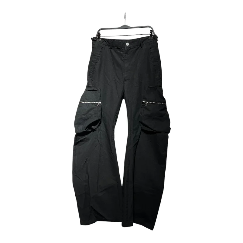 Eco-Friendly Hemp Pants for Sustainable Fashion-cmmawear/Pants/M/Cotton/BLK/CURVED KNEE ZIP