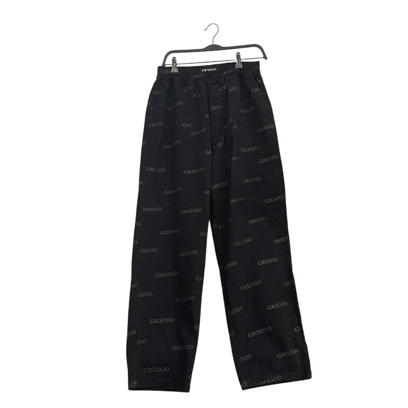 Warm Wool Pants for Winter Wear-GX1000/Pants/M/Cotton/BLK/All Over Print/