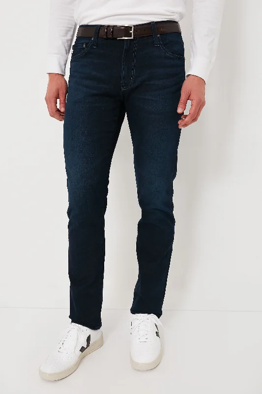 Comfortable Relaxed Fit Pants for Lounging-The Graduate in 2 Years Ellington Cloud Soft Denim (33" Inseam)