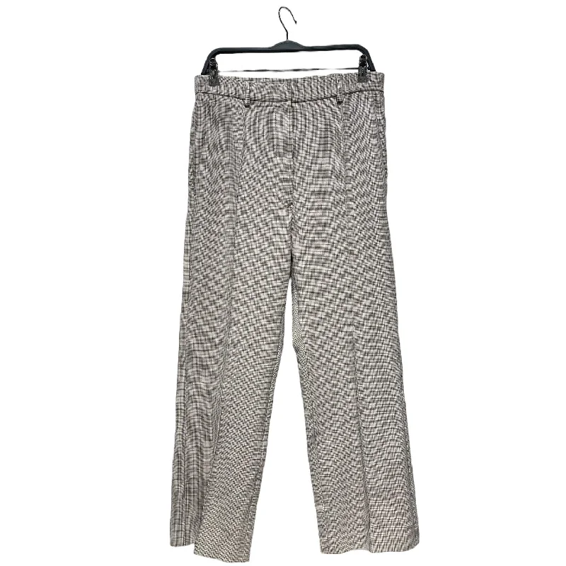 Warm Wool Pants for Winter Wear-MM6/Pants/44/Wool/KHK/Plaid/S52KA0167