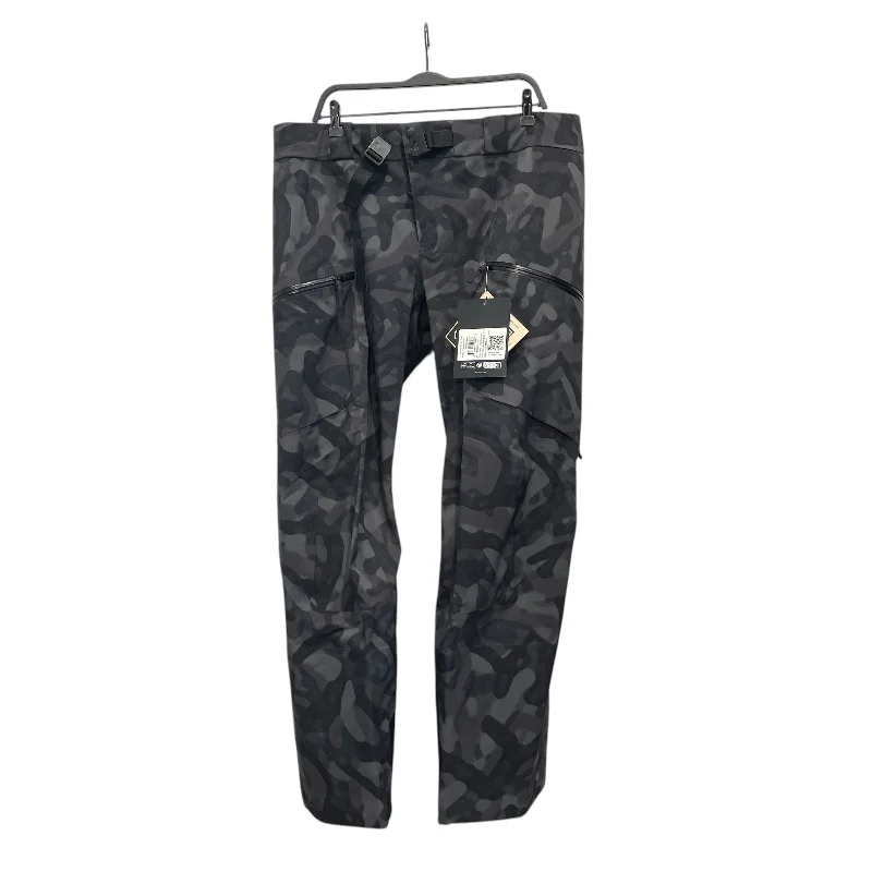 Warm Insulated Pants for Winter Sports-ARC'TERYX/Pants/XL/Nylon/GRY/Camouflage/Sabre Pant