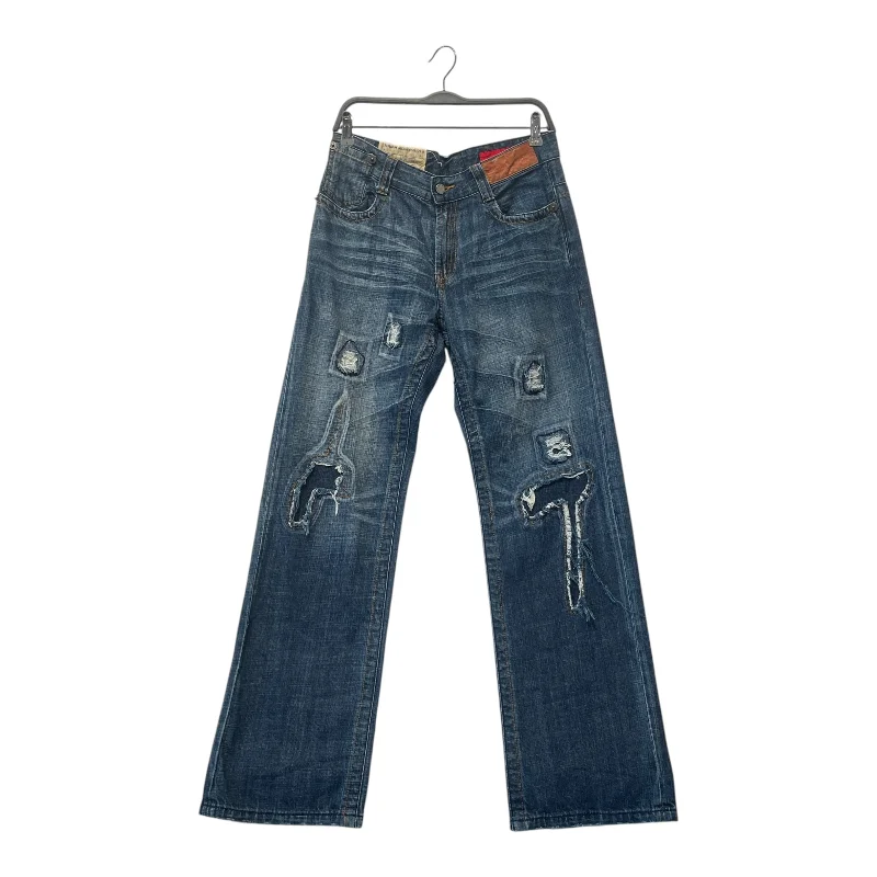 High-Waisted Pants for Elegant Styling-TOUGH jeansmith/Straight Pants/32/Denim/IDG/