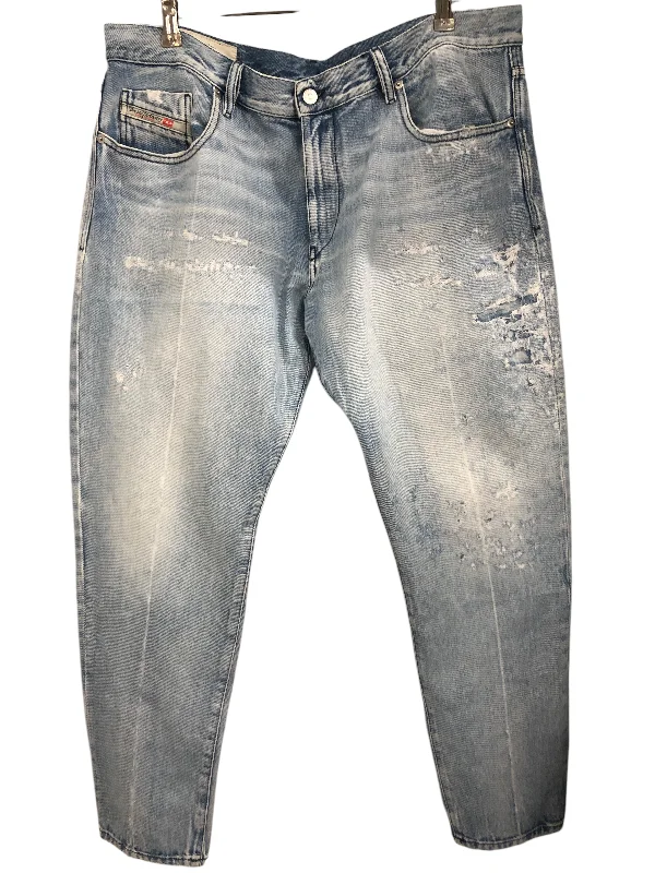 Comfortable Cotton Pants for Daily Wear-DIESEL/Skinny Pants/40/Denim/IDG/