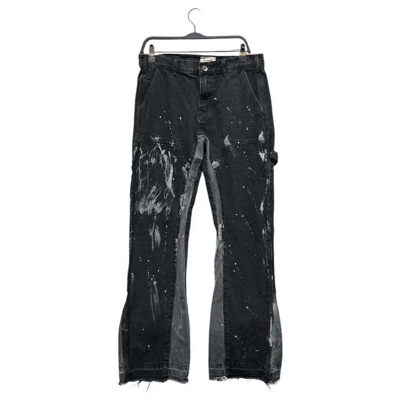 Eco-Friendly Recycled Fabric Pants for Sustainable Style-BONELESS/Bootcut Pants/L/BLK/