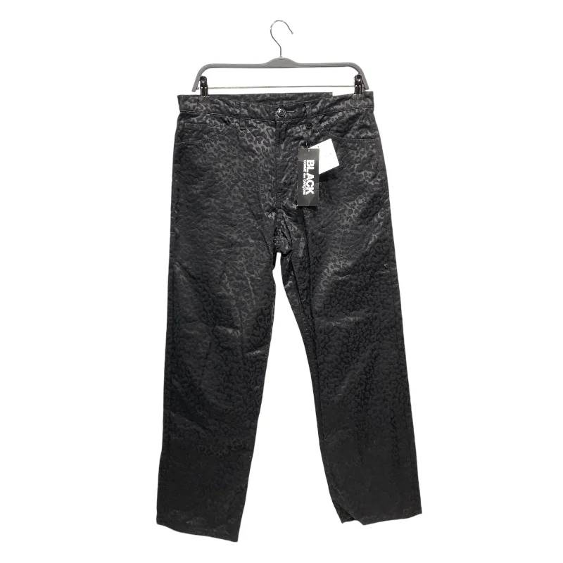 Relaxed Fit Denim Pants for Easygoing Looks-BLACK COMME des GARCONS/Pants/S/Cotton/BLK/All Over Print/BLACK CDG ALL OVER PRINT PANTS