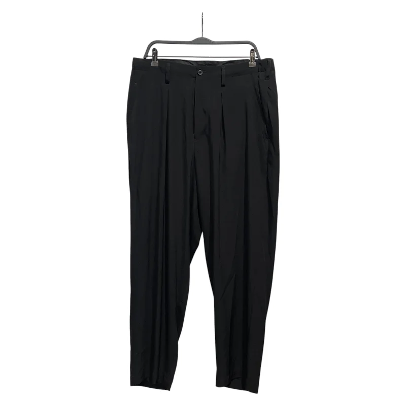 Eco-Friendly Organic Cotton Pants for Sustainable Wear-YOHJI YAMAMOTO/Pants/2/Cotton/BLK/Strap Back