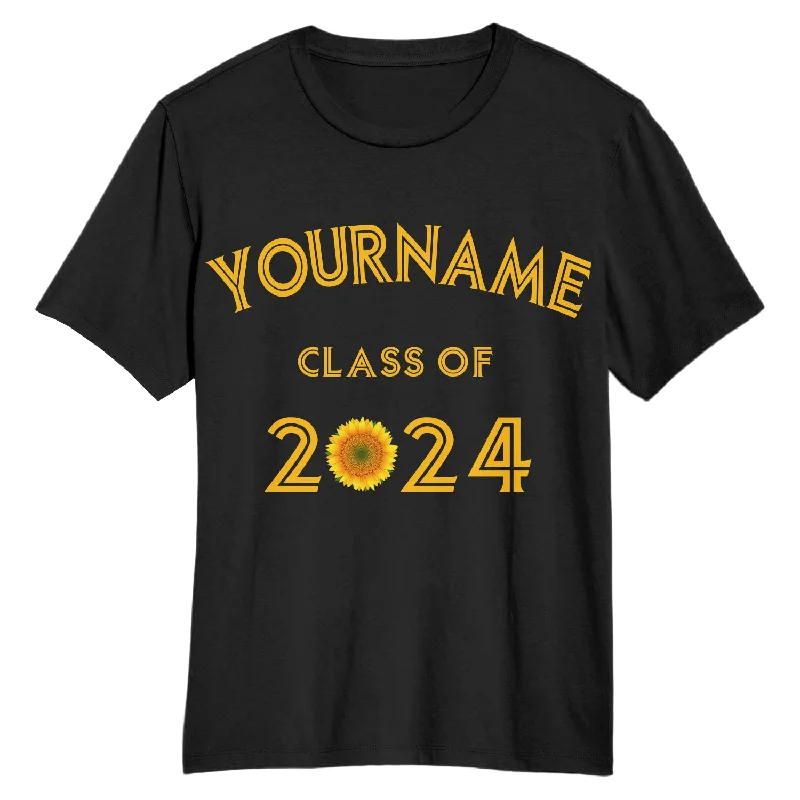 Soft Premium T-Shirt for a Luxurious Feel-Custom Black Gold 3D Graduation Performance T-Shirt