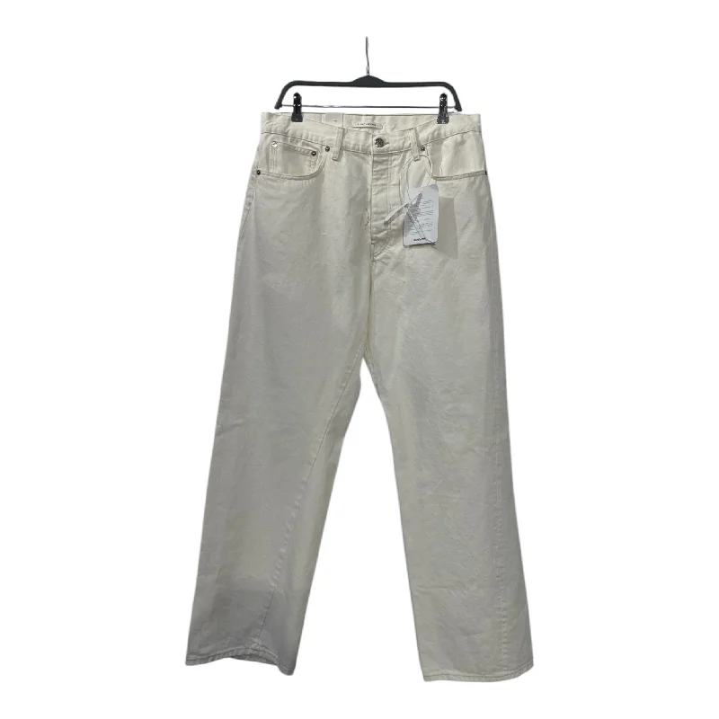 Classic Straight-Leg Pants for Casual Style-Sunflower/Bootcut Pants/32/Denim/WHT/Button Fly/