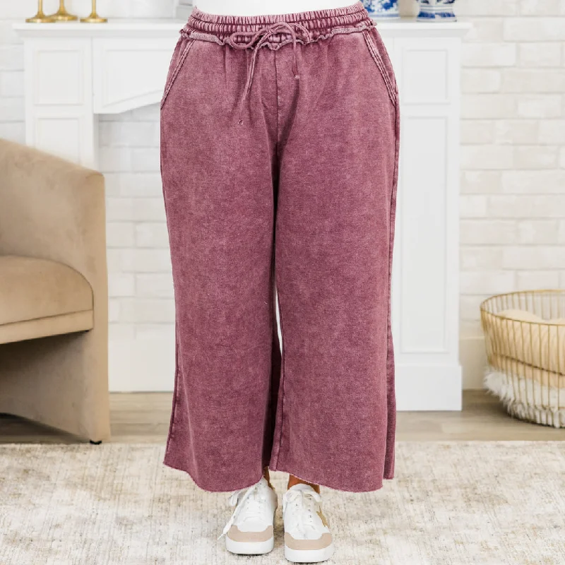 Classic Denim Jeans for Everyday Wear-Sunday Scaries Sweatpants, Eggplant