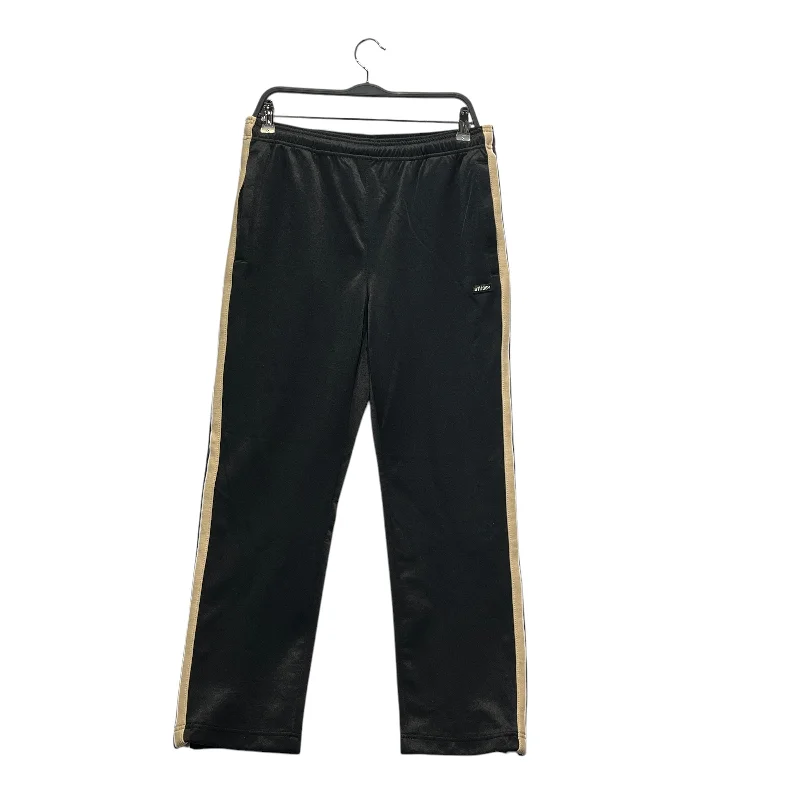 Elegant Satin Pants for Dressy Occasions-STUSSY/Pants/S/Nylon/BLK/Stripe