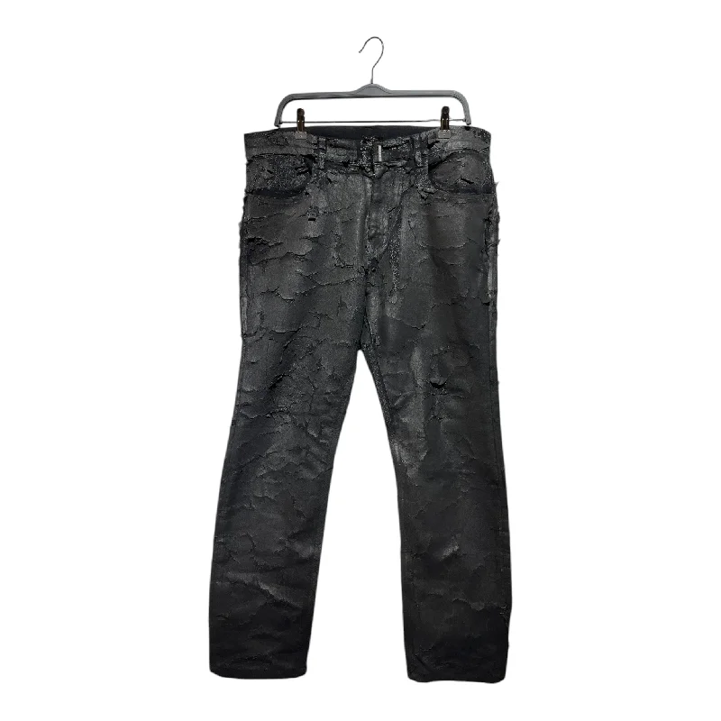 Comfortable Cotton Pants for Daily Wear-GIVENCHY/Skinny Pants/36/Cotton/BLK/