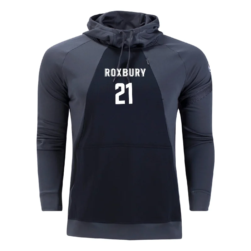 Comfortable Hoodie for Casual Evenings-Roxbury Nike Dry Academy Hoodie Grey/Black