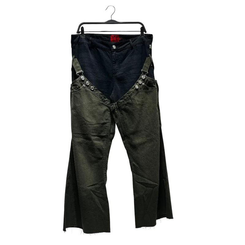 Trendy Culottes Pants for Fashionable Statements-Heaven By Marc Jacobs/Straight Pants/L/Cotton/GRN/