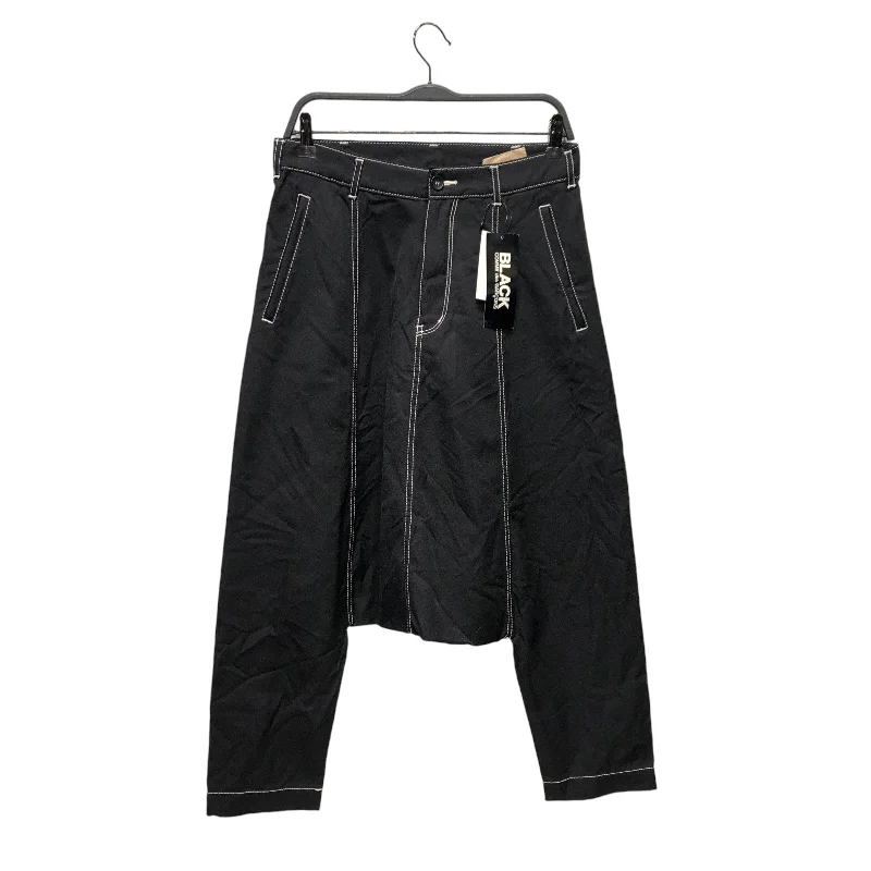 Trendy Wide-Legged Pants for Fashion Forward Looks-BLACK COMME des GARCONS/Pants/XS/Cotton/BLK/