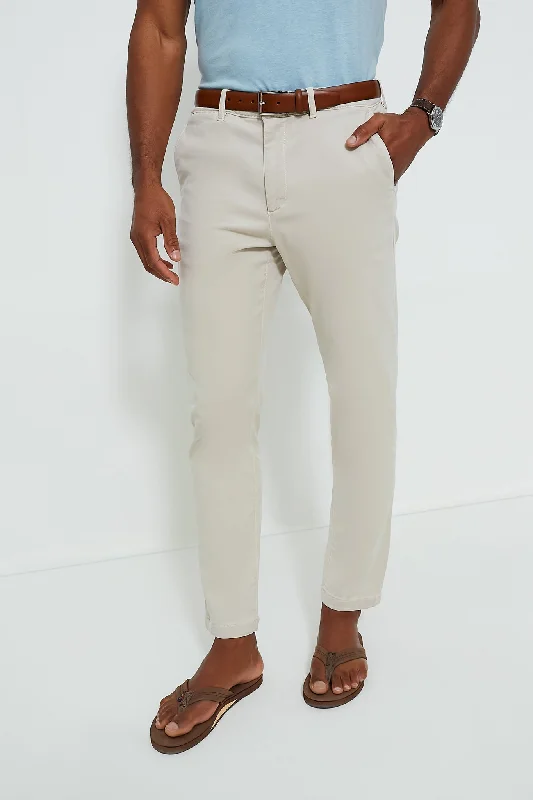 Stylish Cropped Cargo Pants for a Trendy Twist-Stone Coastline Chino (32" Inseam)